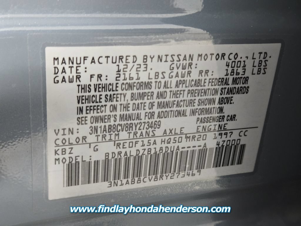 Used 2024 Nissan Sentra SV FWD image 13