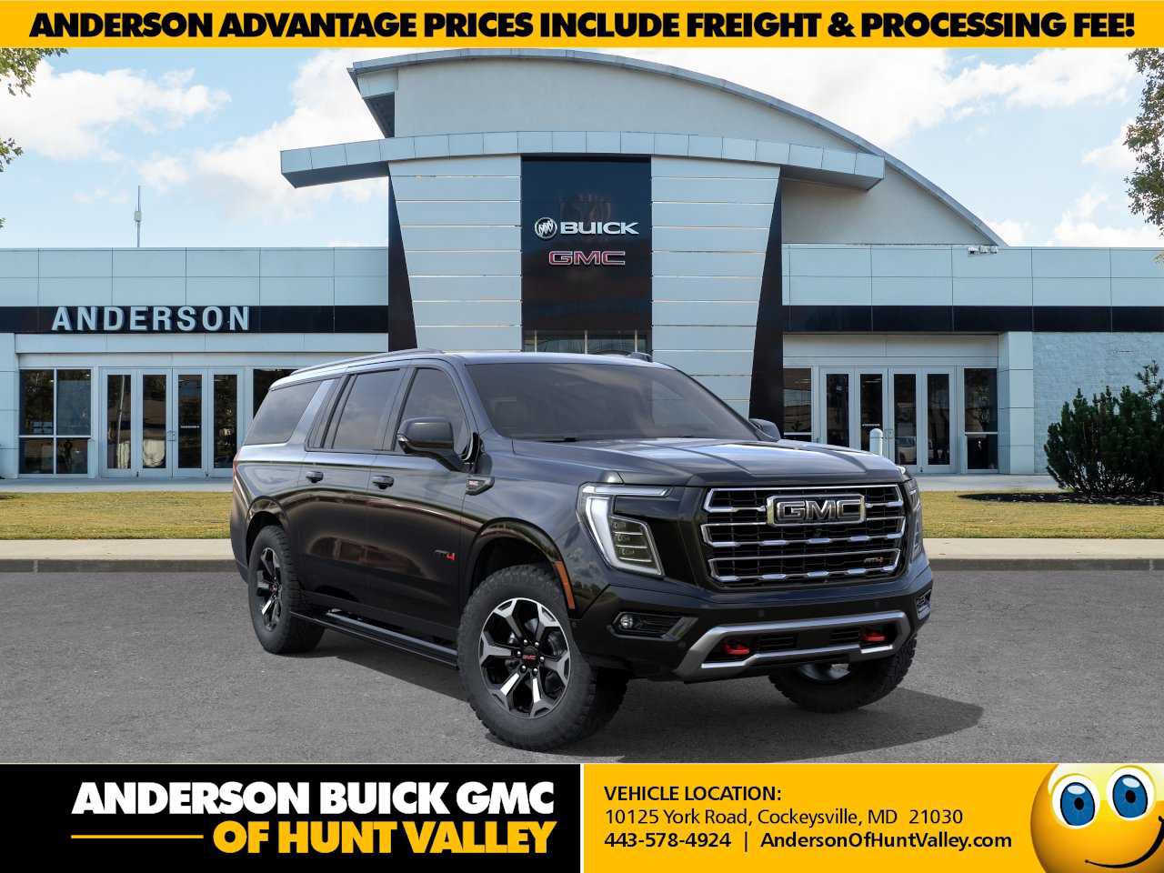 New 2026 GMC Yukon XL AT4 w/ AT4 Premium Package