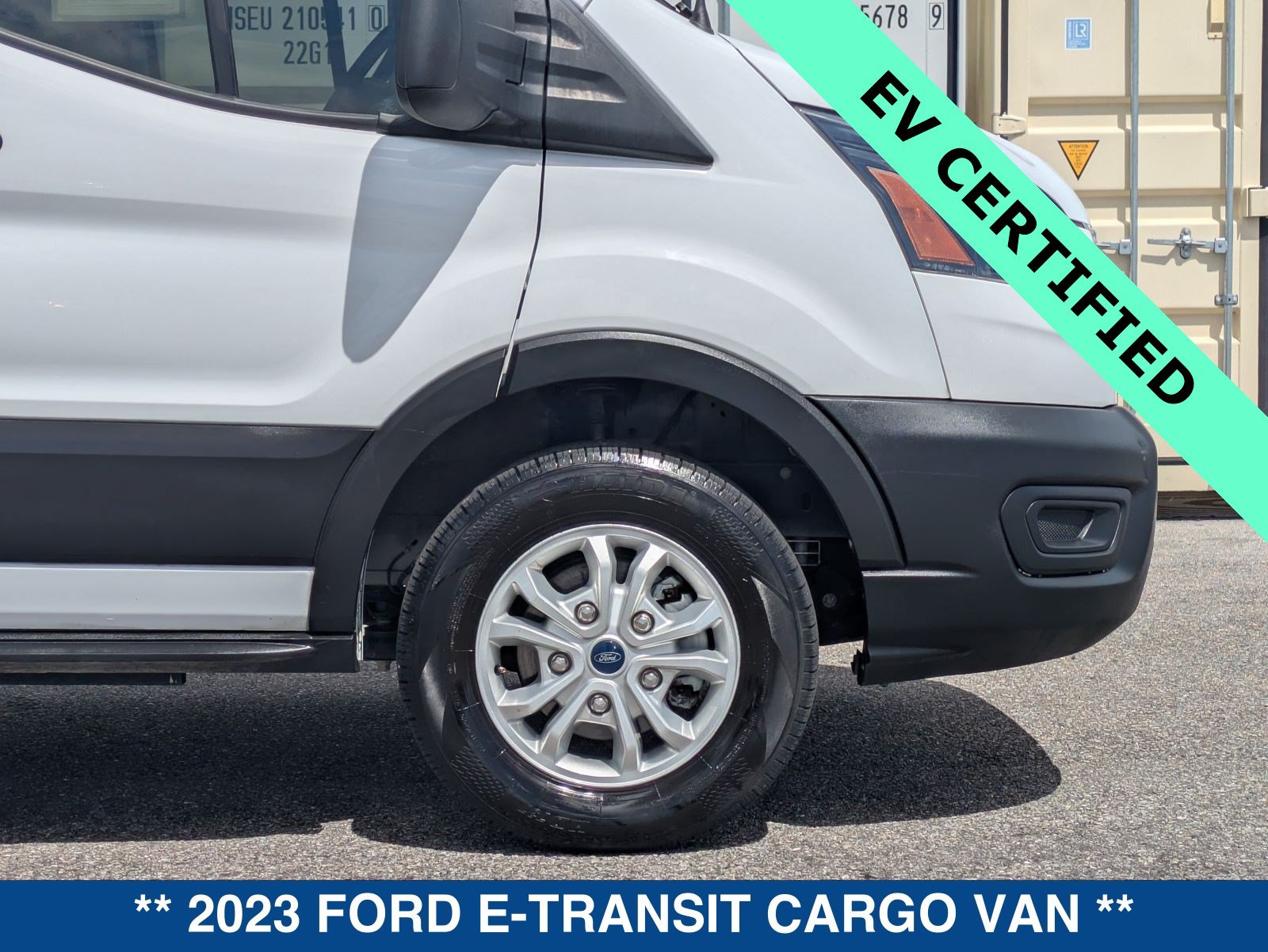 Certified 2023 Ford E-Transit Medium Roof RWD image 12