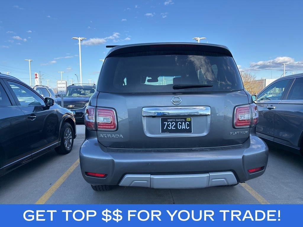 Used 2017 Nissan Armada Platinum w/ Captain Seat Package AWD/4WD image 4
