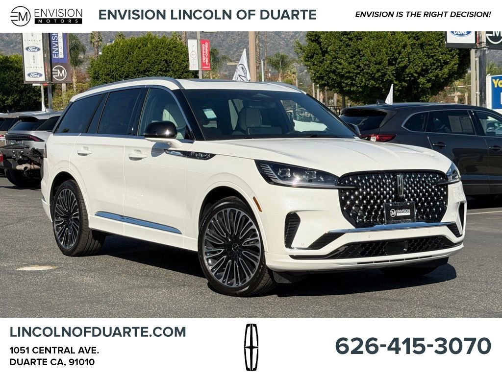 New 2025 Lincoln Aviator Black Label