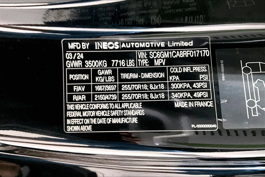 Used 2024 INEOS Grenadier Fieldmaster Edition image 42