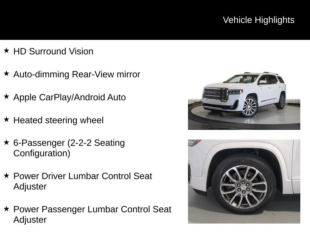 Used 2023 GMC Acadia Denali w/ Denali Technology Package AWD/4WD image 32