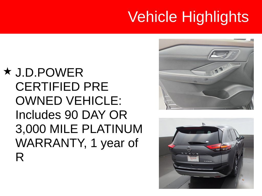 Used 2023 Nissan Rogue Platinum w/ Platinum Premium Package FWD image 12