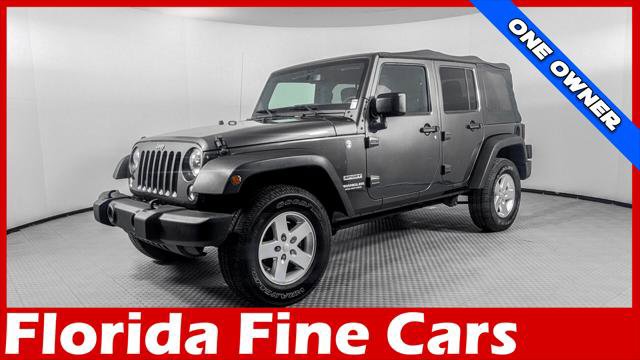 Used 2017 Jeep Wrangler Unlimited Sport w/ Quick Order Package 23S