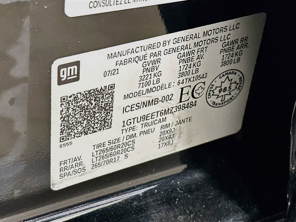 Used 2021 GMC Sierra 1500 AT4 image 23