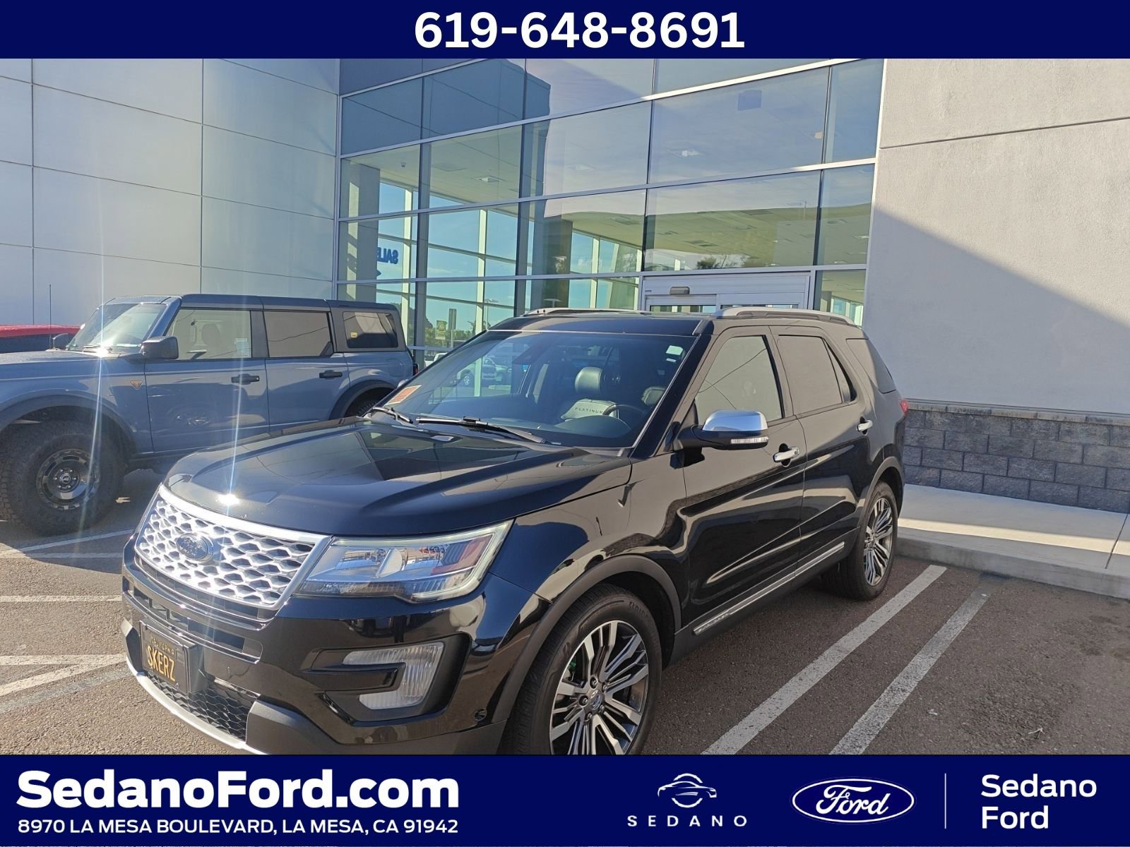 Used 2017 Ford Explorer Platinum