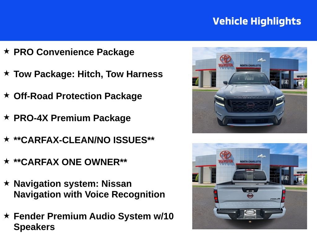Used 2023 Nissan Frontier PRO-4X w/ Pro-4X Premium Package image 4