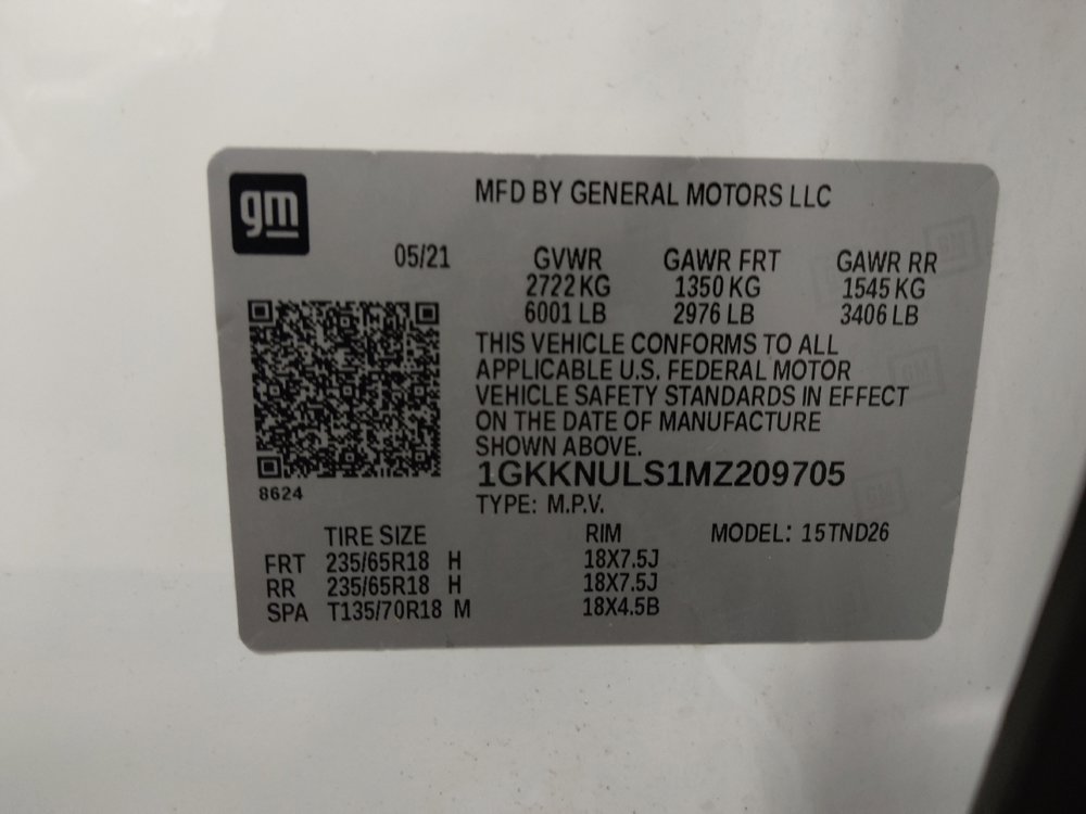 Used 2021 GMC Acadia SLT w/ Technology Package AWD/4WD image 33