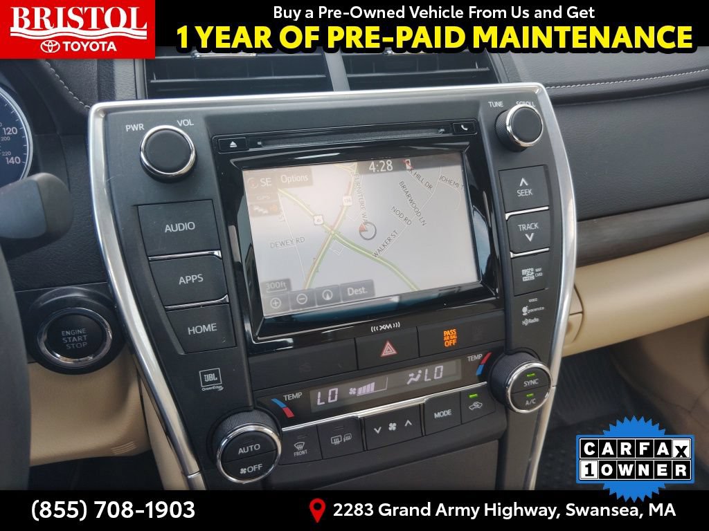 Used 2017 Toyota Camry XLE w/ Moonroof Package FWD image 28