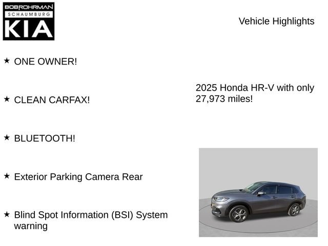 Used 2025 Honda HR-V EX-L image 7