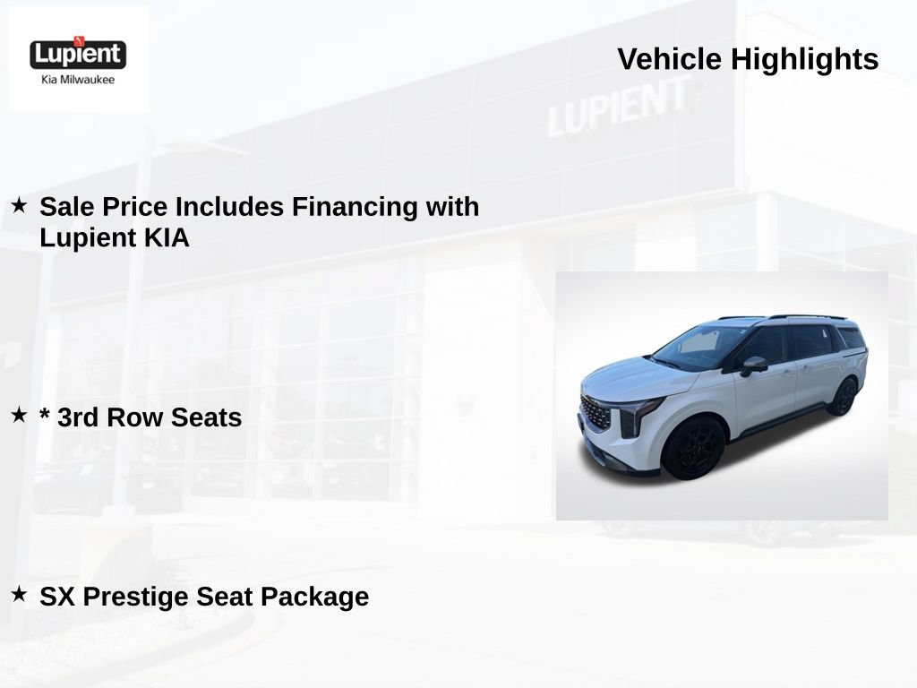 Used 2025 Kia Carnival SX Prestige FWD image 5