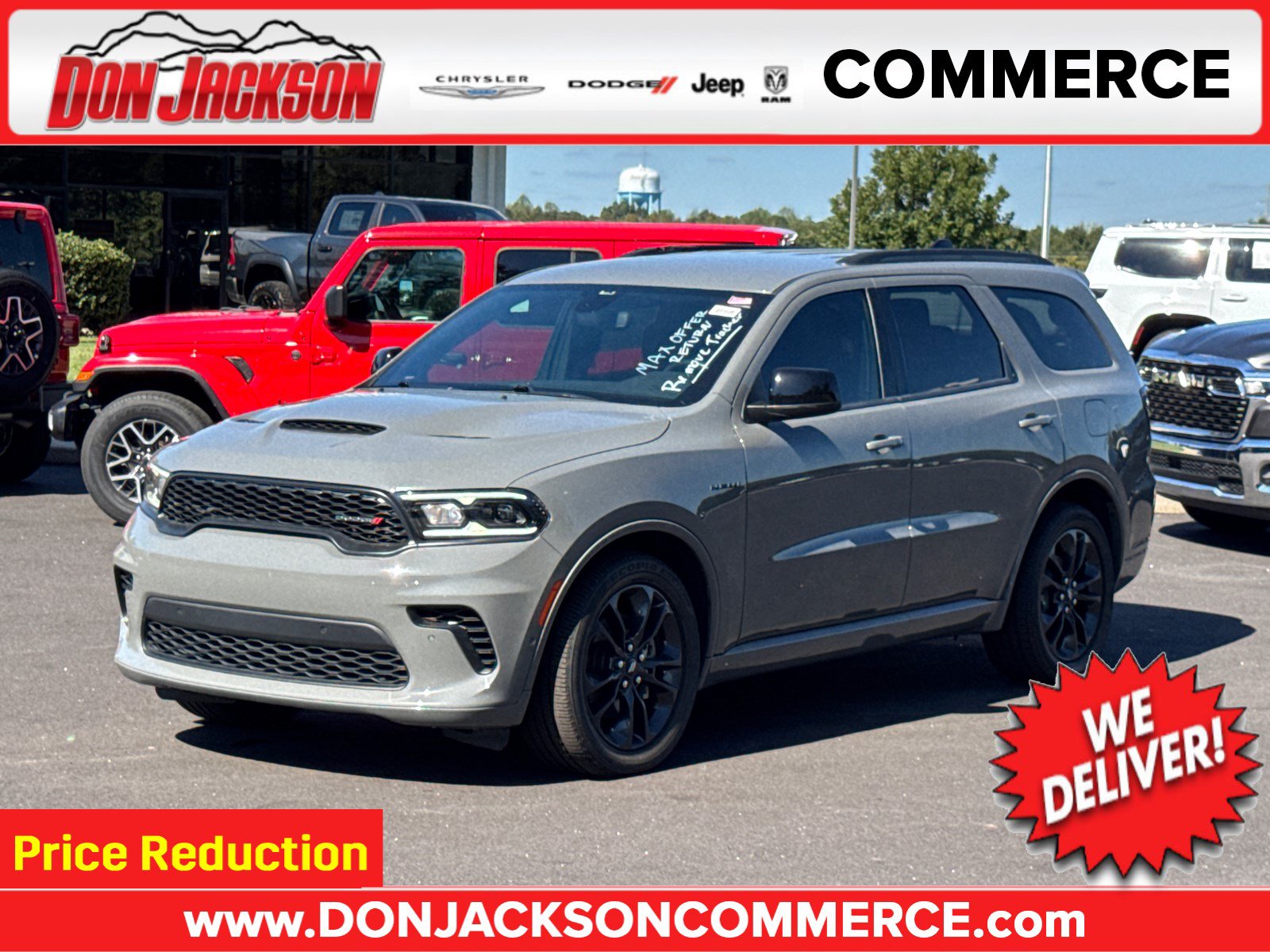 Used 2025 Dodge Durango R/T w/ Blacktop Package