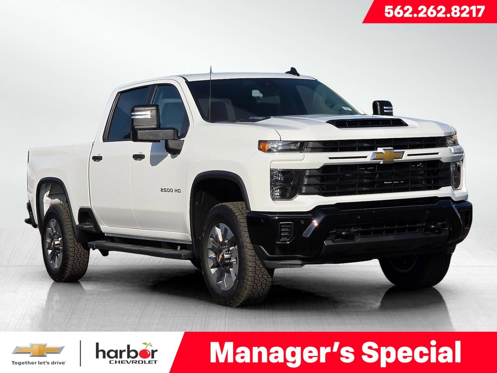 New 2025 Chevrolet Silverado 2500 Custom w/ Custom Value Package
