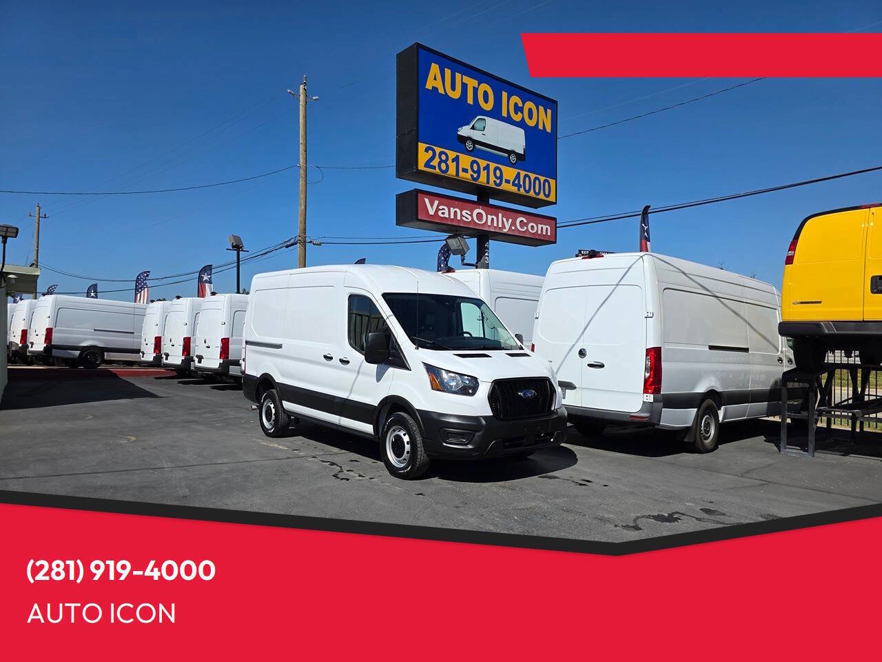 Used 2023 Ford Transit 250 Medium Roof