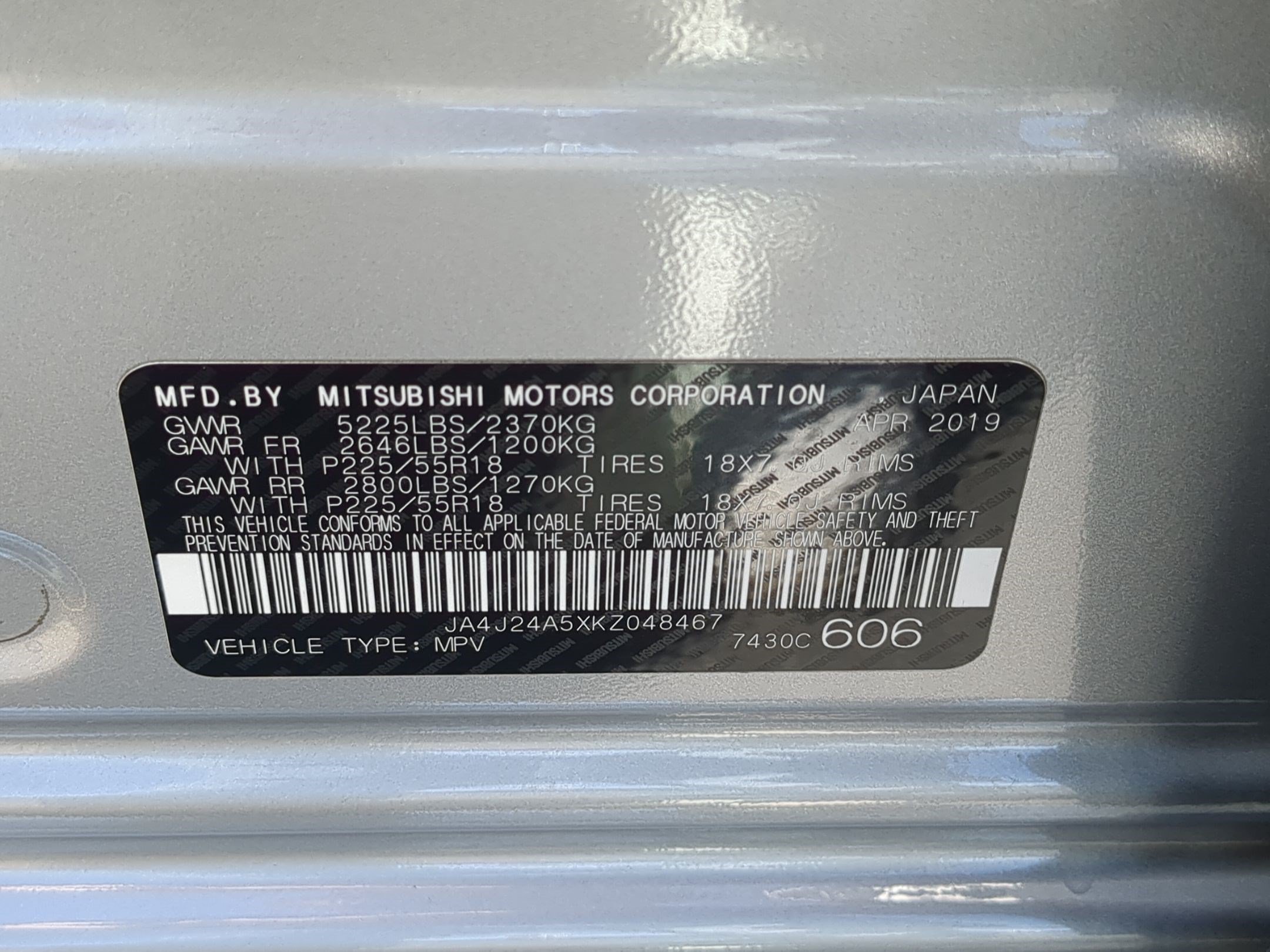 Used 2019 Mitsubishi Outlander SEL AWD/4WD image 34