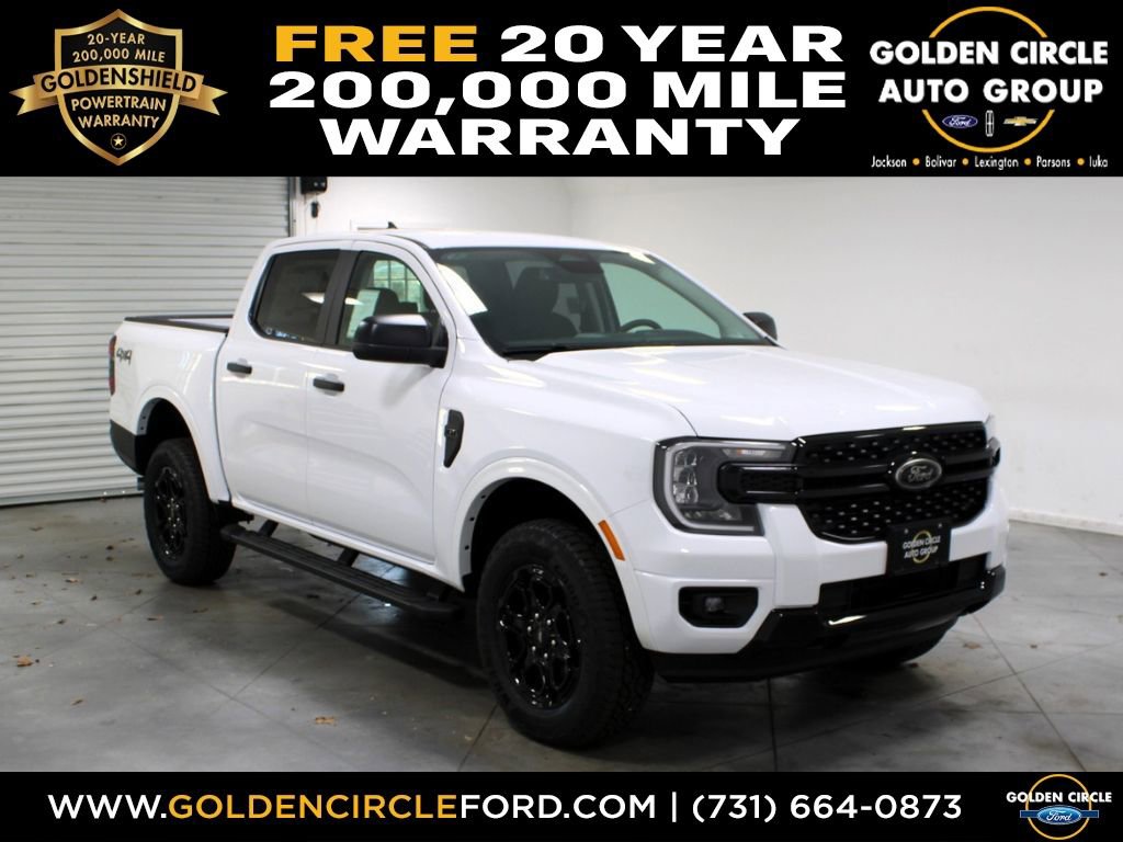New 2025 Ford Ranger XLT w/ Black Appearance Package