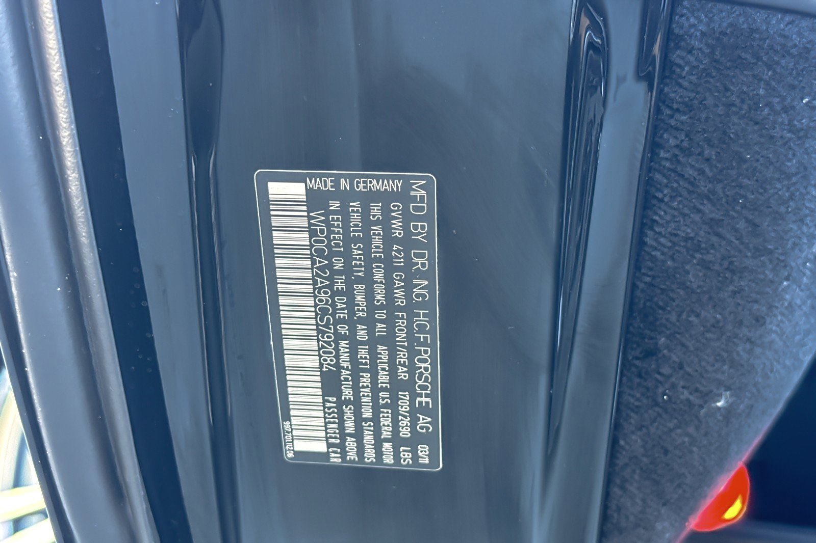 Used 2012 Porsche 911 Carrera Black Edition image 26