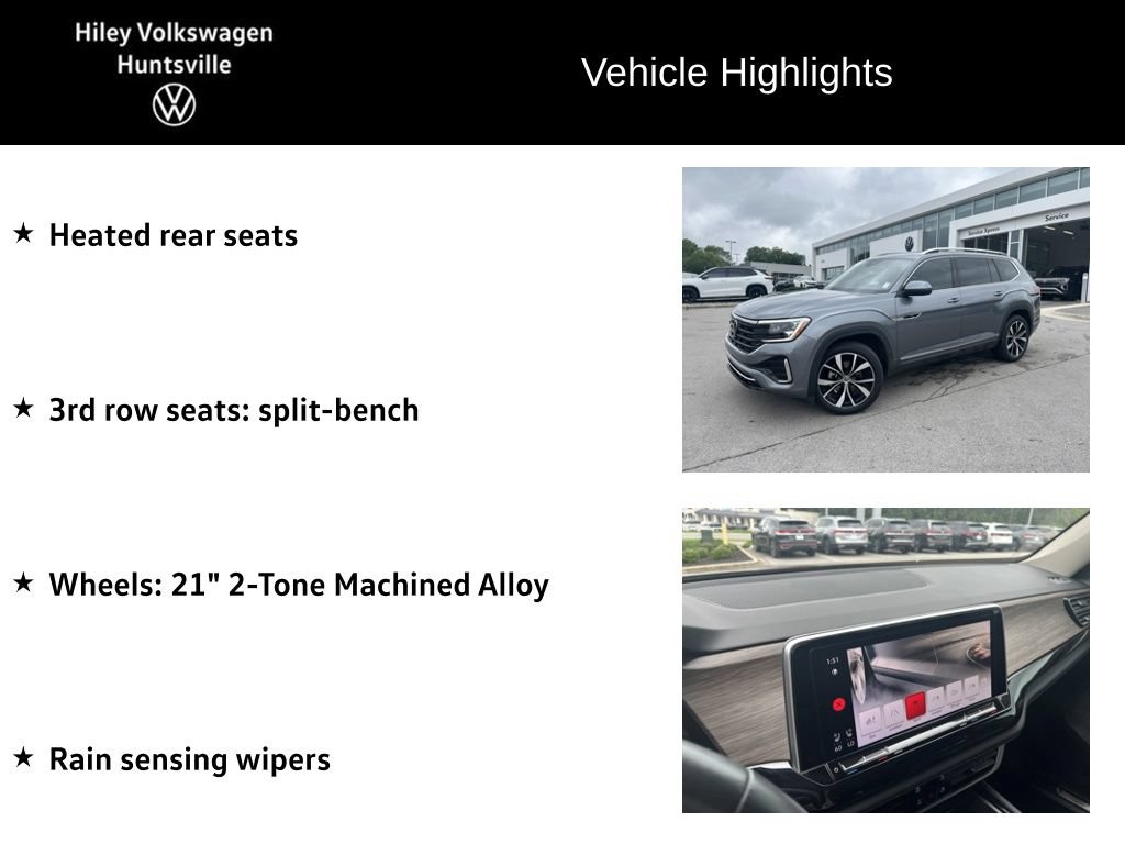 Certified 2024 Volkswagen Atlas SEL Premium R-Line AWD/4WD image 19