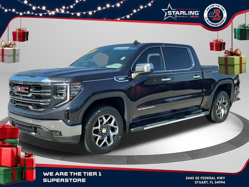 Used 2022 GMC Sierra 1500 SLT w/ SLT Premium Plus Package 360° Tour