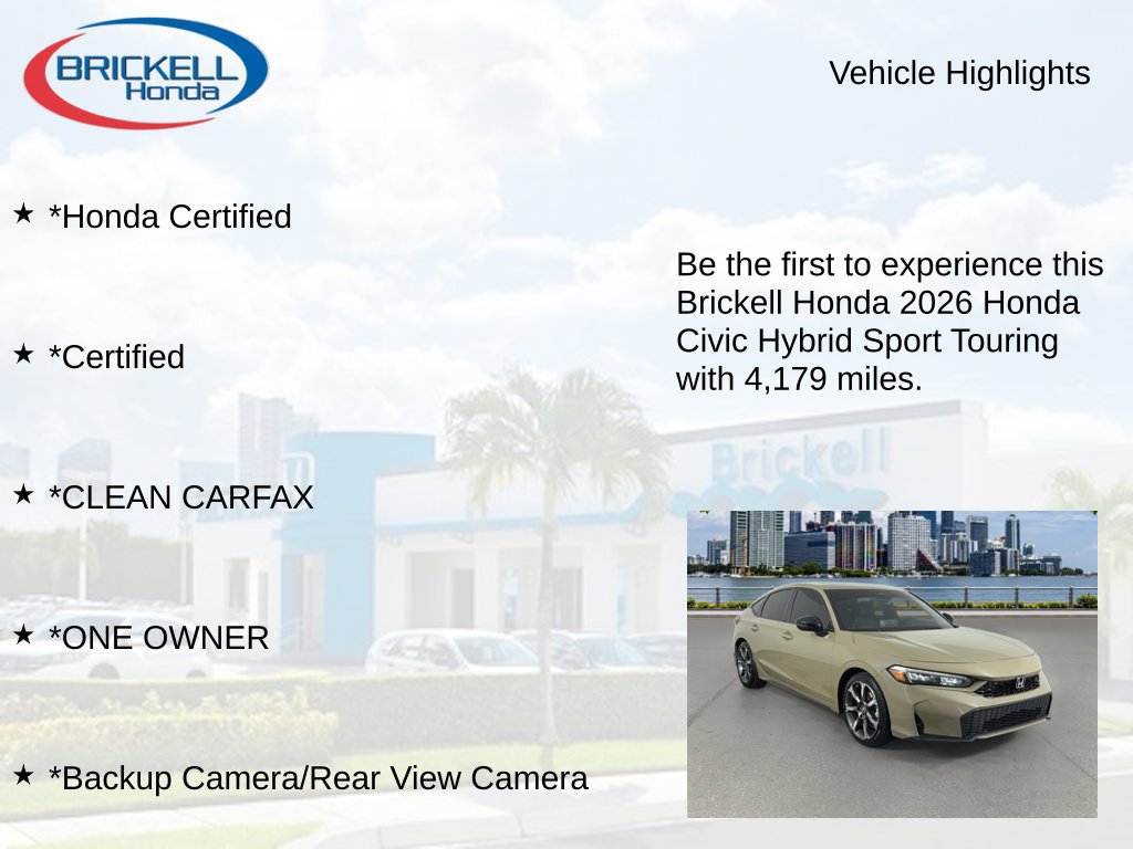 Used 2026 Honda Civic Sport Touring image 9