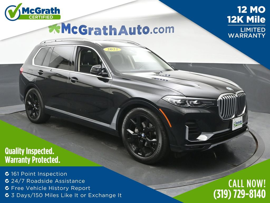 Used 2022 BMW X7 xDrive40i w/ Premium Package AWD/4WD video 1