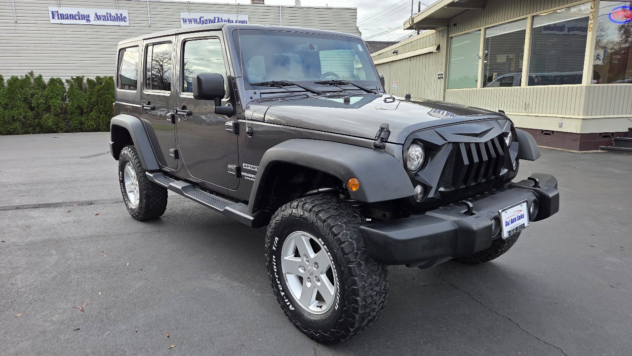 Used 2017 Jeep Wrangler Unlimited Sport w/ Quick Order Package 24S image 6