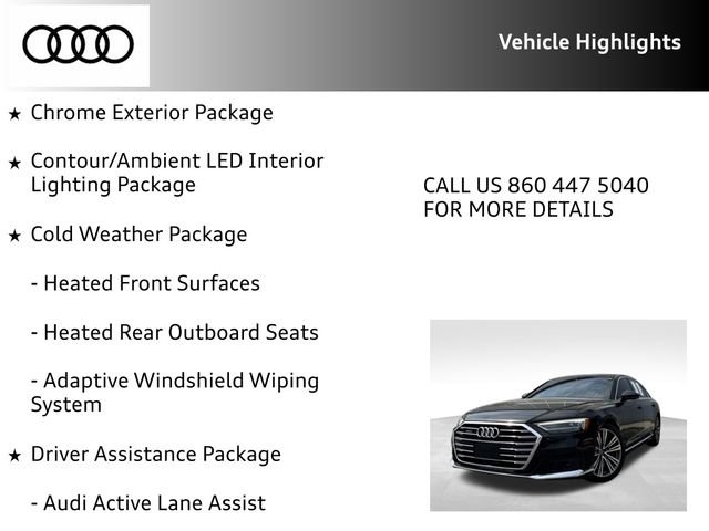Used 2020 Audi A8 L 4.0T AWD/4WD image 14