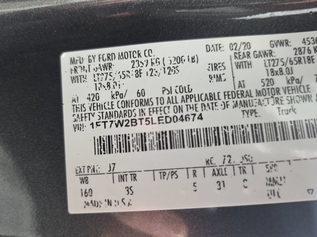 Used 2020 Ford F250 XLT AWD/4WD image 10