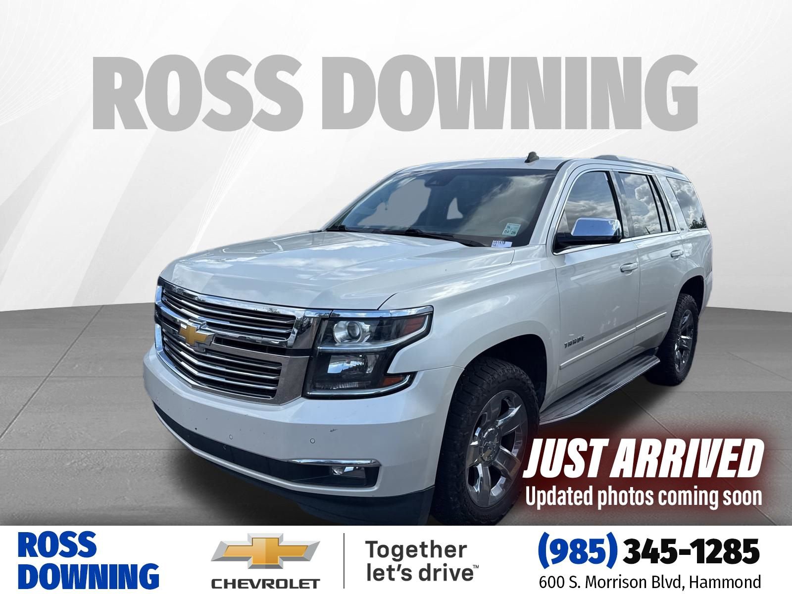 Used 2015 Chevrolet Tahoe LTZ