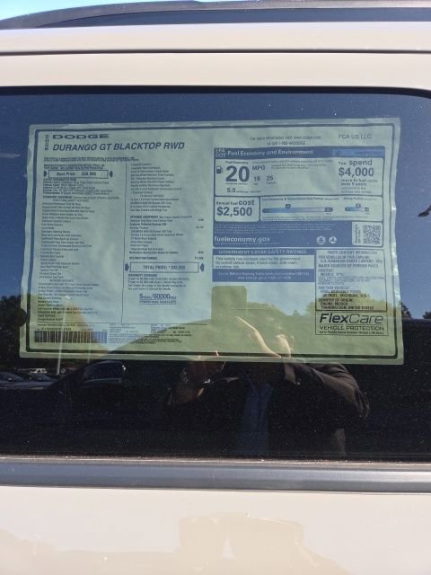 New 2026 Dodge Durango GT w/ Blacktop Package image 13