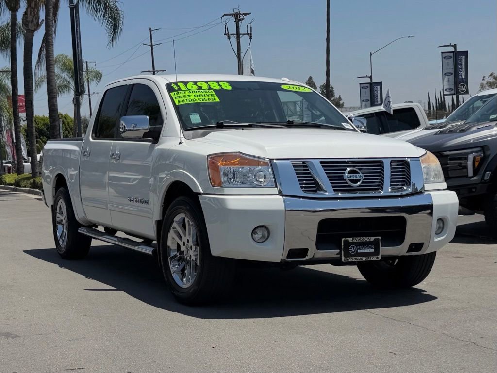 Used 2012 Nissan Titan SL w/ Texas Pkg RWD image 2