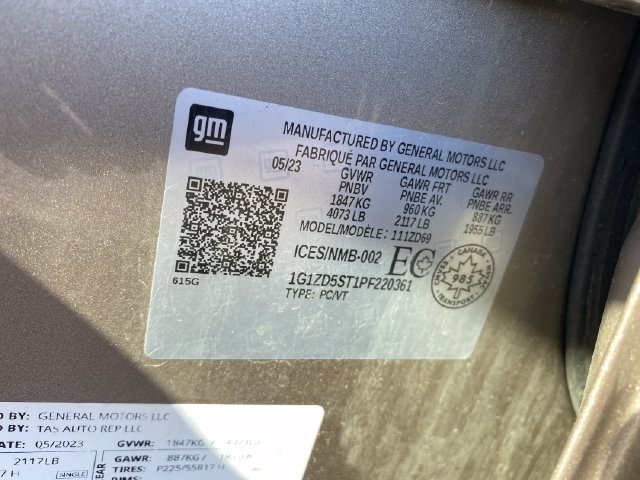 Certified 2023 Chevrolet Malibu LT FWD image 25