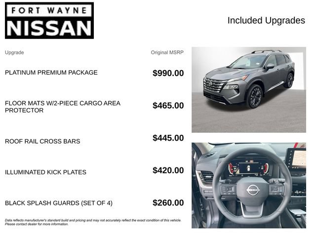 New 2026 Nissan Rogue Platinum w/ Platinum Premium Package AWD/4WD image 4