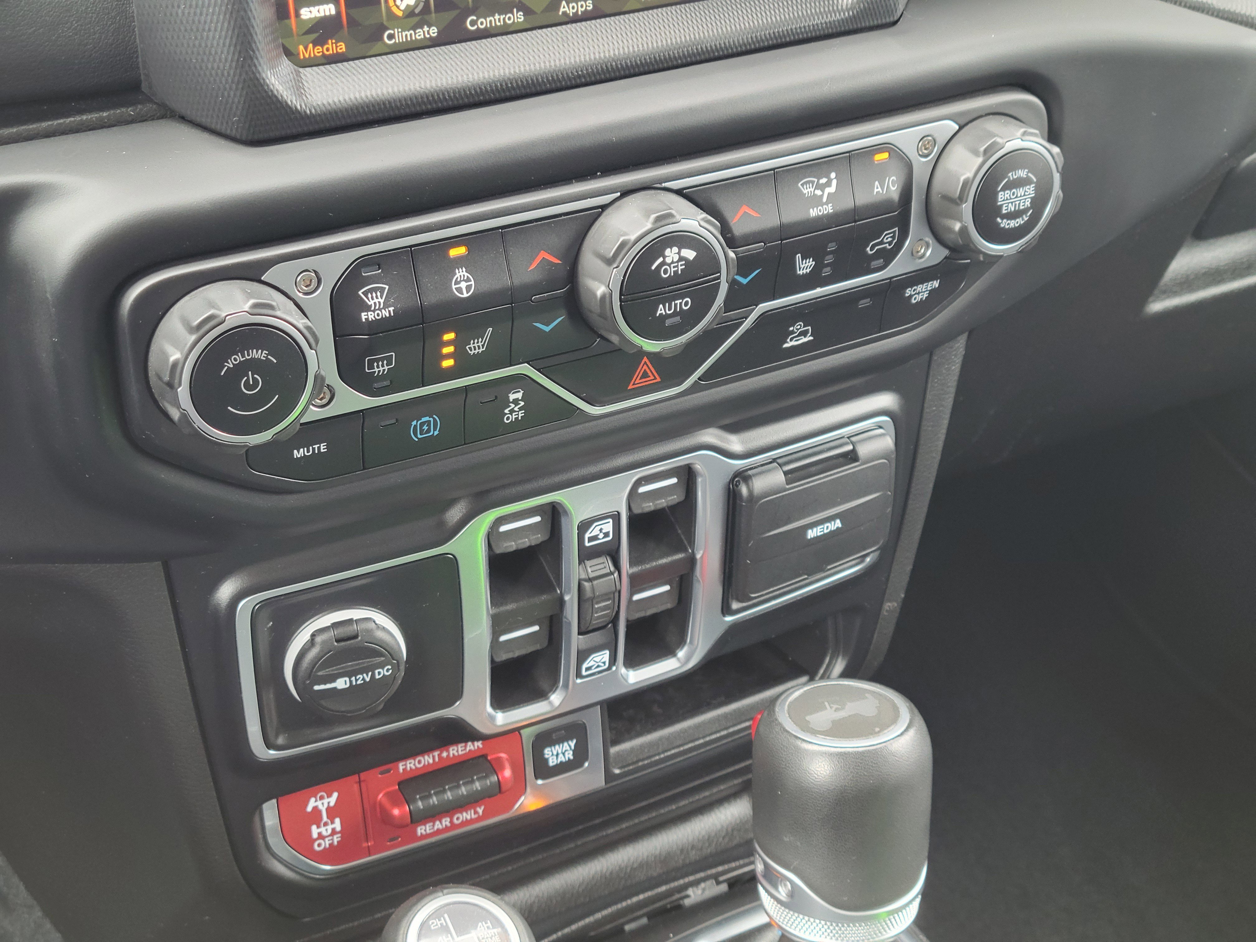 Used 2023 Jeep Wrangler Unlimited Rubicon 4xe w/ Cold Weather Group image 14