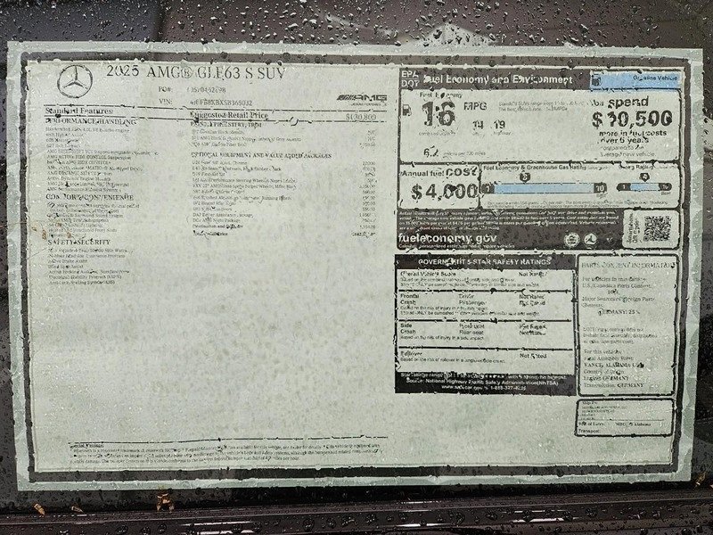 New 2025 Mercedes-Benz GLE 63 AMG S image 4