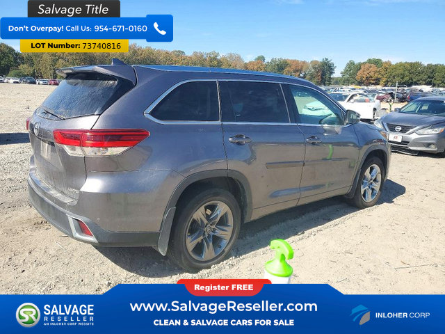 Used 2019 Toyota Highlander Limited FWD image 4