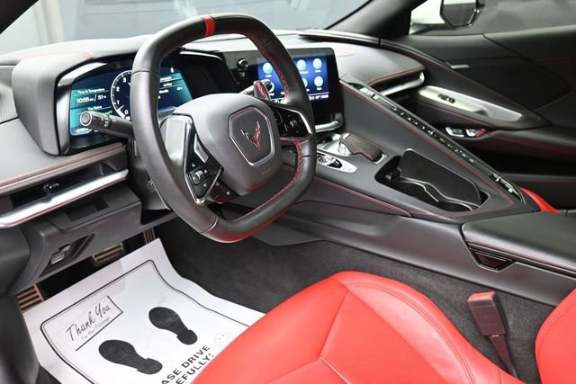 Used 2023 Chevrolet Corvette Stingray Convertible w/ Chrome Exterior Badge Package RWD image 14