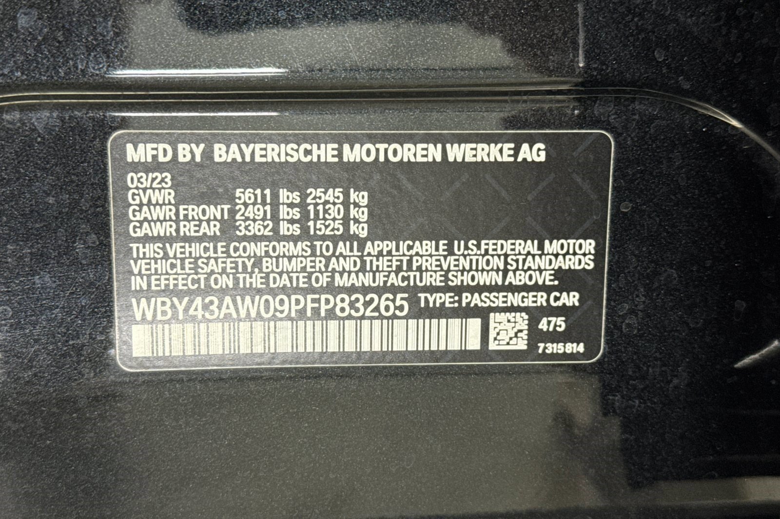 Certified 2023 BMW i4 eDrive35 w/ Premium Package RWD image 21