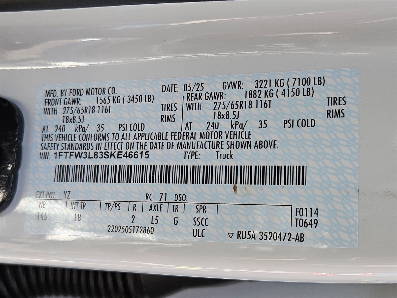 New 2025 Ford F150 XLT w/ Equipment Group 302A MID image 23