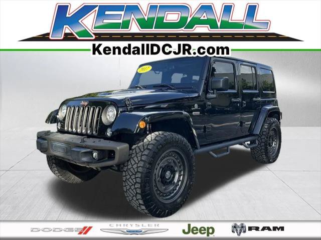 Certified 2017 Jeep Wrangler Unlimited Sahara AWD/4WD image 1