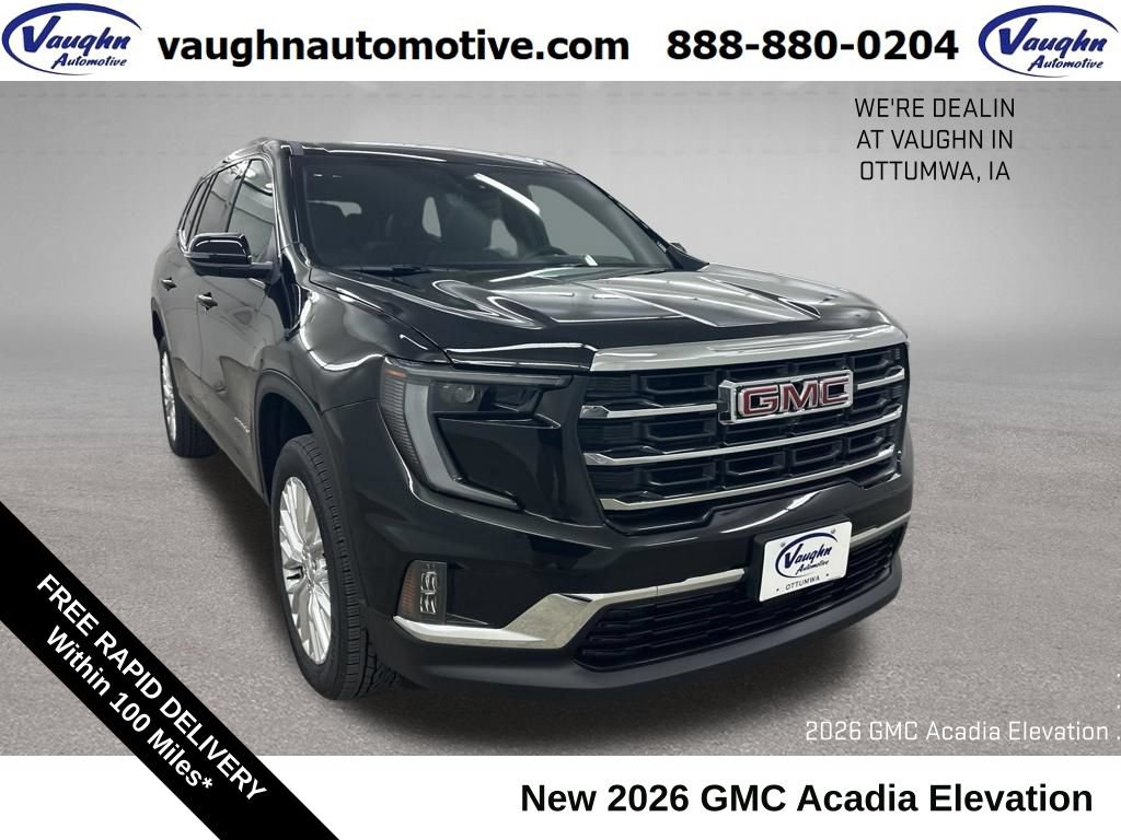 New 2026 GMC Acadia Elevation w/ Elevation Premium Package AWD/4WD image 1