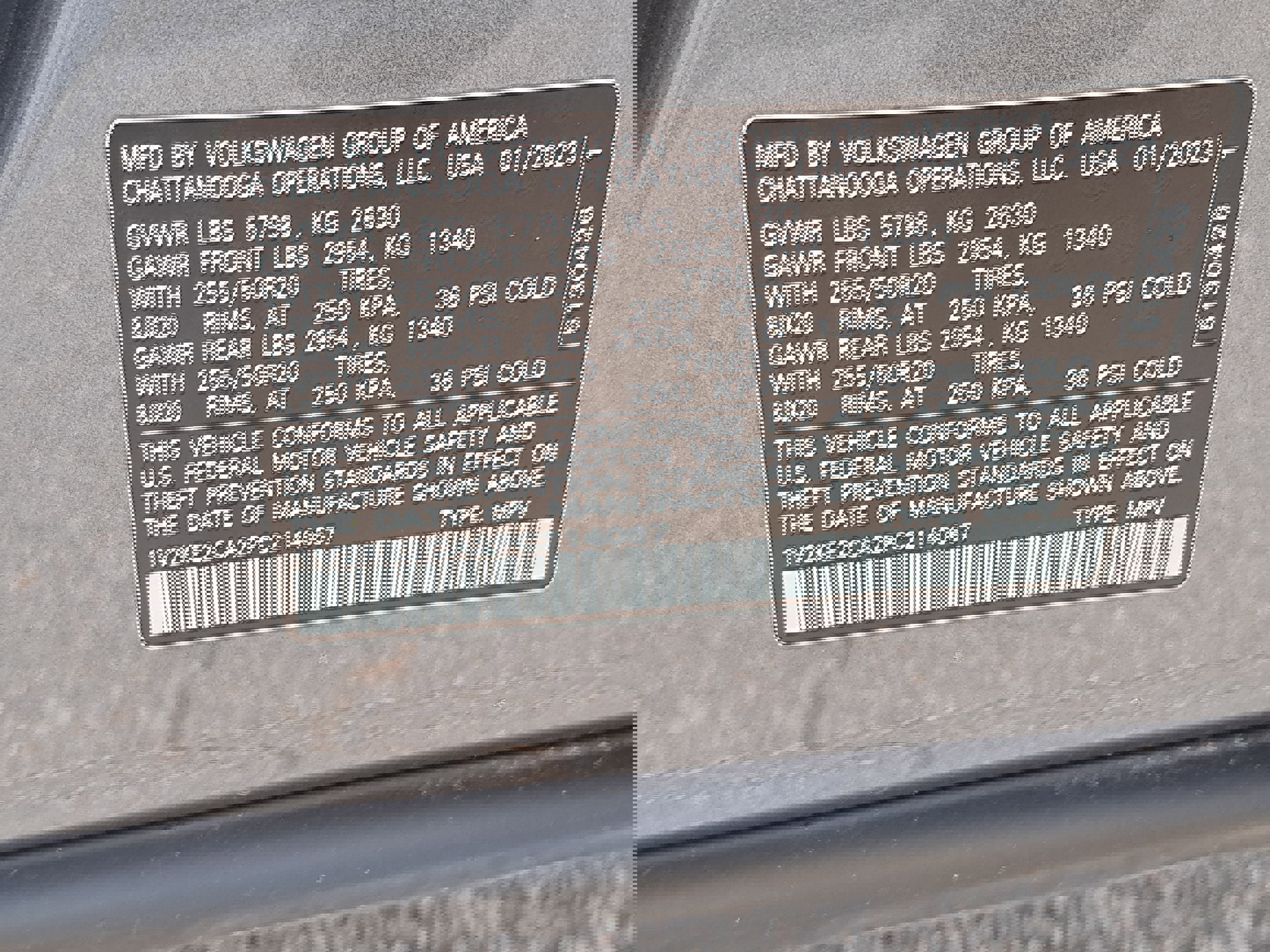 Certified 2023 Volkswagen Atlas Cross Sport SE w/ Panoramic Sunroof Package image 34