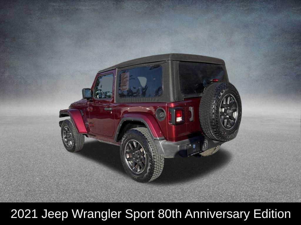 Used 2021 Jeep Wrangler Sport image 3