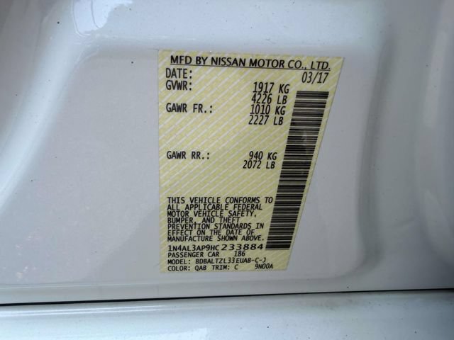 Used 2017 Nissan Altima 2.5 SL w/ 2.5 Technology Package FWD image 16