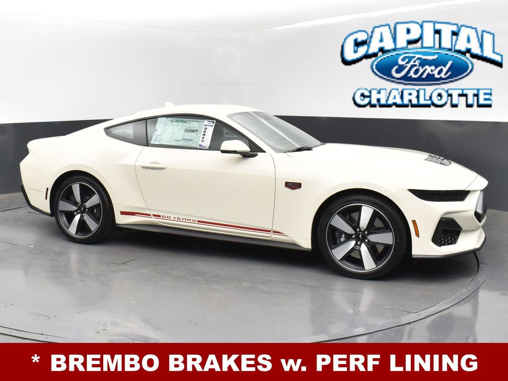 New 2025 Ford Mustang GT Premium w/ 60th Anniversary Package image 3