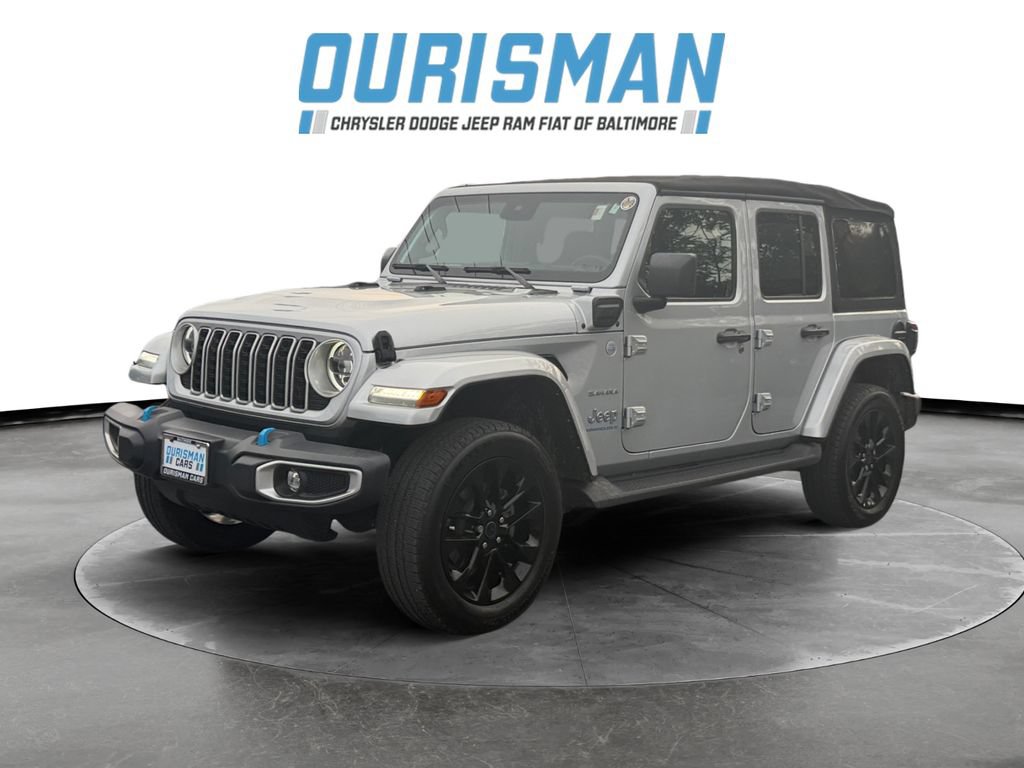 Used 2024 Jeep Wrangler Unlimited Sahara w/ Safety Group AWD/4WD image 2