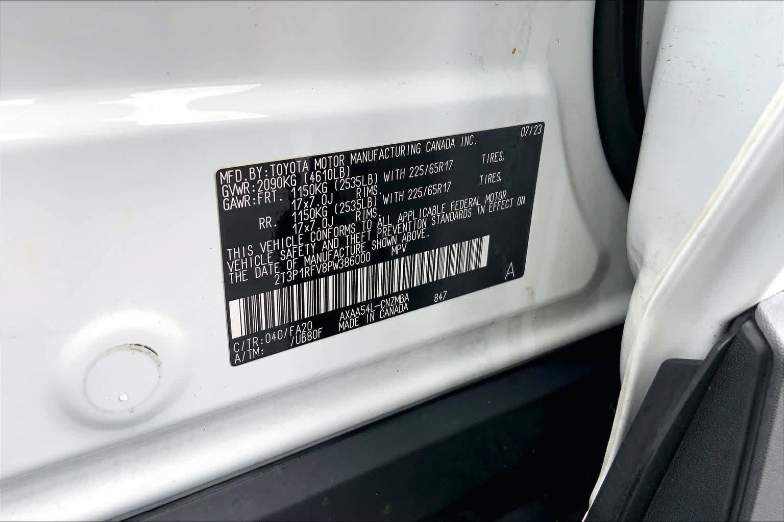 Used 2023 Toyota RAV4 XLE w/ Convenience Package AWD/4WD image 37