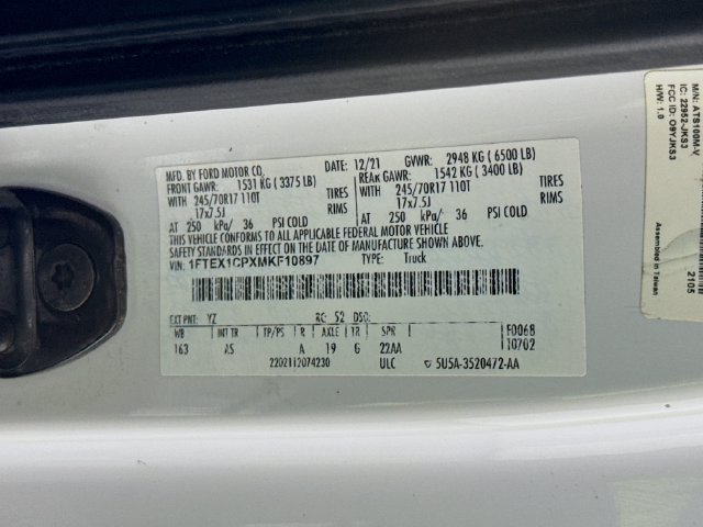 Used 2021 Ford F150 XL w/ Equipment Group 101A High RWD image 39