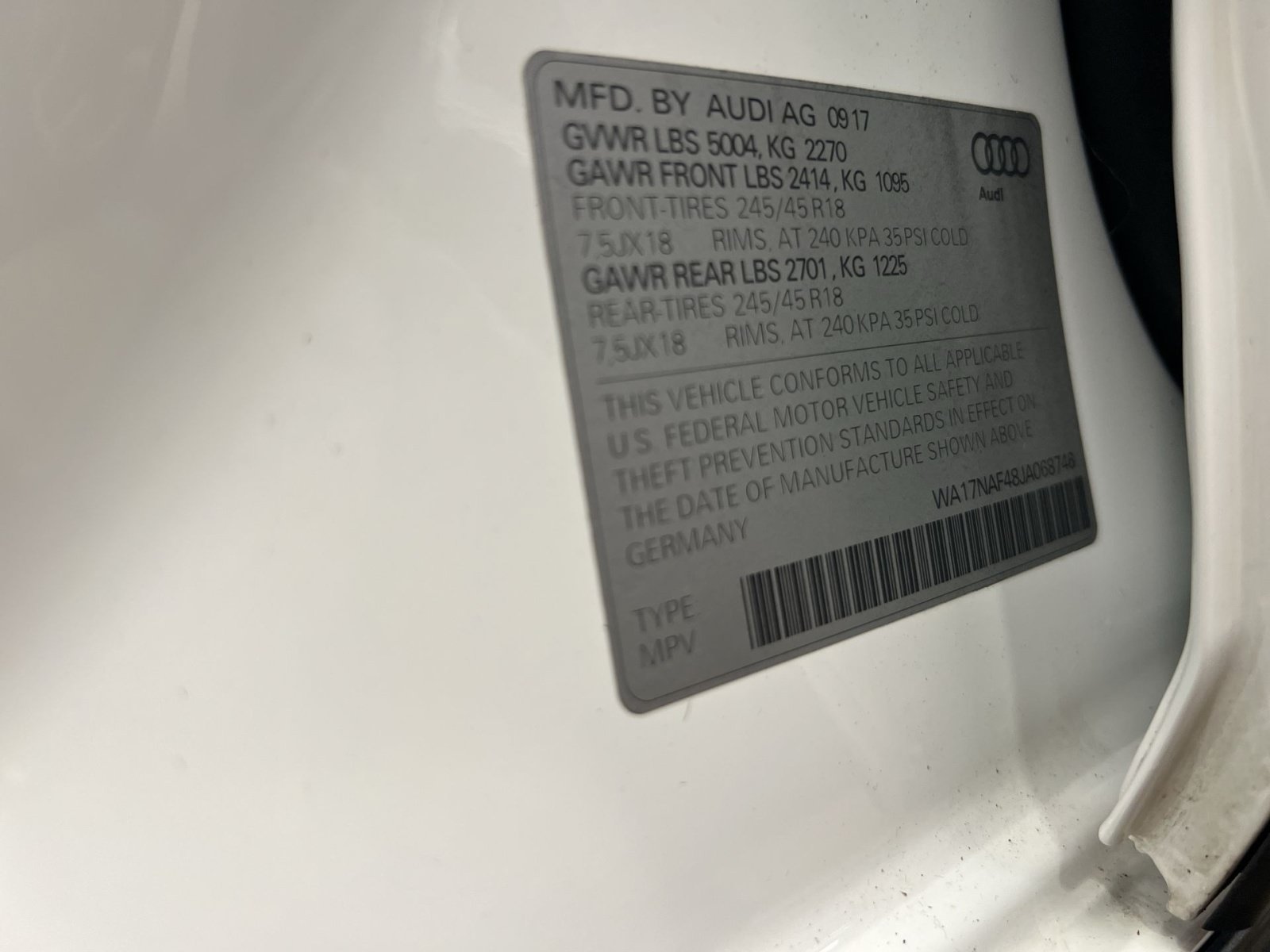 Used 2018 Audi A4 2.0T allroad Premium w/ Convenience Package AWD/4WD image 25